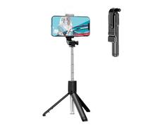 Phone Tripod - Selfie Stick Tripod, Extension Pole Tripod | Selfie Stand Tripod with Wireless Remote, Travel Cell Phone Tripod, Portable Selfie Stick for Selfie Video, Recording, Photo, Live Stream