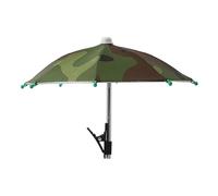 Phone Umbrella Sun - Cell Phone Sun Blocker for Screen Visibility | 27x19cm, Polyester Pongee Rainproof Mini Canopy for Smartphone Mounts, Travel Tech Gear Beach, AntiReflective Accessories Car