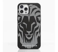 PHONECASES3D - Funda Móvil Compatible con Apple iPhone 12 Pro Oficial de Athletic Club Compostable A Base de Plantas Black