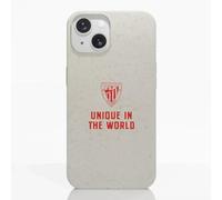 PHONECASES3D - Funda Móvil Compatible con Apple iPhone 15 Oficial de Athletic Club Compostable A Base de Plantas Black