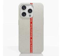 PHONECASES3D - Funda Móvil Compatible con Apple iPhone 15 Pro Oficial de Athletic Club Compostable A Base de Plantas Black
