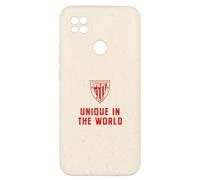 PHONECASES3D - Funda Móvil Compatible con Redmi 9C Global Oficial de Athletic Club Compostable A Base de Plantas Black