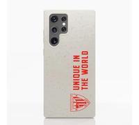 PHONECASES3D - Funda Móvil Compatible con Samsung Galaxy S23 Ultra Oficial de Athletic Club Compostable A Base de Plantas Black