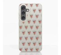 PHONECASES3D - Funda Móvil Compatible con Samsung Galaxy S24 Oficial de Athletic Club Compostable A Base de Plantas Black