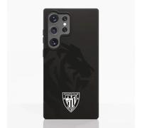 PHONECASES3D - Funda Móvil Compatible con Samsung Galaxy S24 Ultra Oficial de Athletic Club Compostable A Base de Plantas Black
