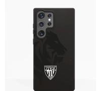 PHONECASES3D - Funda Móvil Compatible con Samsung Galaxy S25 Ultra Oficial de Athletic Club Compostable A Base de Plantas Black