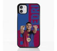 PHONECASES3D - Funda Móvil para Apple iPhone 11 FC Barcelona - Pedri 8 - Carcasa con Efecto 3D Patentado - Protección Ligera y Resistente - Negro
