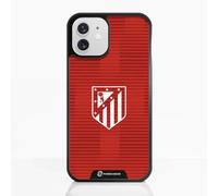 PHONECASES3D - Funda Móvil para Apple iPhone 12 Oficial de Atletico Madrid - Europe&World TPU Protector