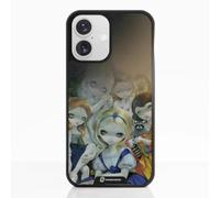 PHONECASES3D - Funda Móvil para Apple iPhone 15 Jasmine Becket - Diseño Alice & The Bouguereau Princesses - Carcasa con Efecto 3D Patentado - Protección Ligera y Resistente - Negro