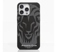 PHONECASES3D - Funda Móvil para Apple iPhone 15 Pro MAX Athletic Club - Lion - Diseño ergonómico - Protección Ligera y Resistente para móvil - Negro