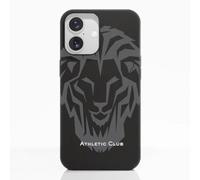 PHONECASES3D - Funda Móvil para Apple iPhone 16 Athletic Club - Lion - Diseño ergonómico - Protección Ligera y Resistente para móvil - Negro