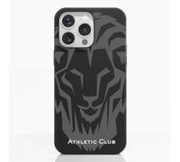 PHONECASES3D - Funda Móvil para Apple iPhone 16 Pro MAX Athletic Club - Lion - Diseño ergonómico - Protección Ligera y Resistente para móvil - Negro