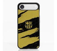 PHONECASES3D - Funda Móvil para Apple iPhone 17 Air FC Barcelona - Rayas abstractas - Carcasa con Efecto 3D Patentado - Protección Ligera y Resistente - Negro
