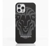 PHONECASES3D Funda móvil para iPhone 12 Pro Oficial Athletic Club | PHONECASES3D-Compostable y de Origen Vegetal-Licencia Oficial-Lion-Tacto Suave y Protección Resistente