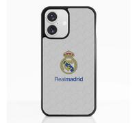 PHONECASES3D Funda móvil para iPhone 16 Oficial Real Madrid | PHONECASES3D-Efecto 3D Patentado-Licencia Oficial-Escudo Completo-Protección Ligera y Resistente