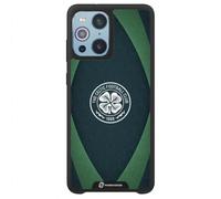 PHONECASES3D - Funda Móvil para OPPO Find X3 Celtic FC - Inspirada En La Camiseta - Carcasa con Efecto 3D Patentado - Protección Ligera y Resistente - Negro
