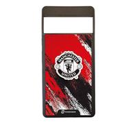 PHONECASES3D - Funda Móvil para Pixel 6 Pro Oficial de Manchester United FC TPU Protector Black