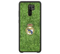 PHONECASES3D - Funda Móvil para Redmi 9 Global Oficial de Real Madrid TPU Protector Black