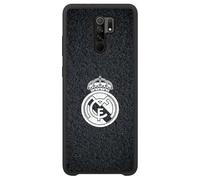 PHONECASES3D - Funda Móvil para Redmi 9 Global Oficial de Real Madrid TPU Protector Black