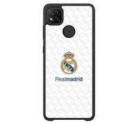 PHONECASES3D - Funda Móvil para Redmi 9C Global Oficial de Real Madrid TPU Protector Black
