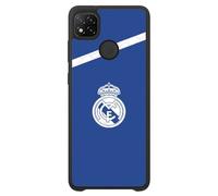 PHONECASES3D - Funda Móvil para Redmi 9C Global Oficial de Real Madrid TPU Protector Black