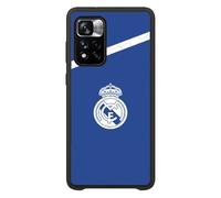 PHONECASES3D - Funda Móvil para Redmi Note 11 Pro CN 5G Oficial de Real Madrid TPU Protector Black