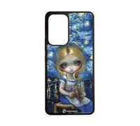 PHONECASES3D - Funda Móvil para Samsung Galaxy A53 Jasmine Becket - Diseño Alice in a Van Gogh Nocturne - Carcasa con Efecto 3D Patentado - Protección Ligera y Resistente - Negro