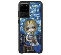 PHONECASES3D - Funda Móvil para Samsung Galaxy Note 20 Ultra Jasmine Becket - Diseño Alice in a Van Gogh Nocturne - Carcasa con Efecto 3D Patentado - Protección Ligera y Resistente - Negro