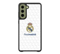 PHONECASES3D - Funda Móvil para Samsung Galaxy S21 FE Oficial de Real Madrid TPU Protector Black