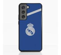 PHONECASES3D - Funda Móvil para Samsung Galaxy S22 Oficial de Real Madrid TPU Protector Black
