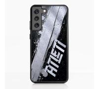PHONECASES3D - Funda Móvil para Samsung Galaxy S22 Plus/Pro Oficial de Atlético de Madrid TPU Protector Black