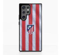 PHONECASES3D - Funda Móvil para Samsung Galaxy S22 Ultra Oficial de Atlético de Madrid TPU Protector Black
