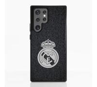 PHONECASES3D - Funda Móvil para Samsung Galaxy S22 Ultra Real Madrid - Fondo Negro - Carcasa con Efecto 3D Patentado - Protección Ligera y Resistente - Negro
