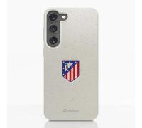 PHONECASES3D - Funda Móvil para Samsung Galaxy S23 Atlético de Madrid - Escudo Standard - Diseño ergonómico - Protección Ligera y Resistente para móvil - Blanco