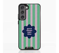 PHONECASES3D - Funda Móvil para Samsung Galaxy S23 Jess Rachel Sharp - Good Things Take Time - Carcasa con Efecto 3D Patentado - Protección Ligera y Resistente - Negro