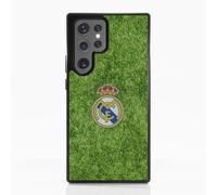 PHONECASES3D - Funda Móvil para Samsung Galaxy S24 Ultra Real Madrid - Césped - Carcasa con Efecto 3D Patentado - Protección Ligera y Resistente - Negro
