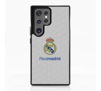 PHONECASES3D - Funda Móvil para Samsung Galaxy S25 Ultra Oficial de Real Madrid TPU Protector Black