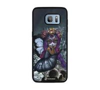 PHONECASES3D - Funda Móvil para Samsung Galaxy S7 Edge Jasmine Becket Carcasa con Efecto 3D Patentado - Protección Ligera y Resistente - Negro