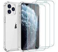 PhoneThrone 3 protectores de pantalla de cristal templado para iPhone 11 Pro Max de 5,8 pulgadas, película protectora HD transparente, dureza 9H, antiarañazos, sin burbujas, 3 unidades