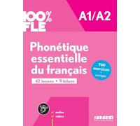 Phonétique essentielle du français A1/A2: livre + didierfle.app