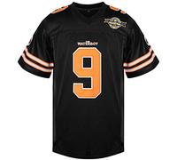 Phoneutrix - Camiseta de fútbol Americano de los Mud Dogs de la Bourbon Bowl de Bobby Boucher, número 9, de la película El Aguador, Negro -, XX-Large