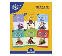 Phonic Books Dandelion Readers Set 1 Units 1-10: Sounds of the alphabet and adjacent consonants (Phonic Books Beginner Decodable Readers)