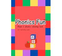 Phonics fun: Phase 2 phonics colouring book