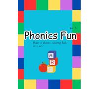 Phonics fun: Phase 3 phonics colouring book