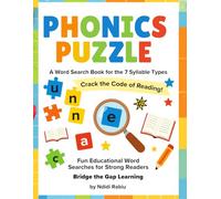 Phonics Puzzle: A Word Search Book for the 7 Syllable Types