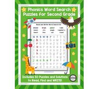 Phonics Word Search Puzzles for Second Grade
