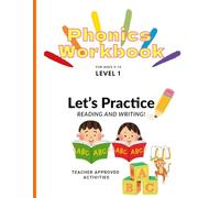 Phonics Workbook Level 1: Let's Practice Reading and Writing!