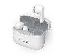 Phonix Auriculares Inalámbricos Bluetooth 5.3 In-Ear con Micrófono y Bajos Potenciados - Alcance 15m Compatible con iPhone, Samsung, Xiaomi, Huawei