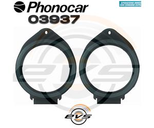 PHONOCAR 03937 3/937 Par Soportes Arcas Delanteros Opel Astra J De 2010 Ø165