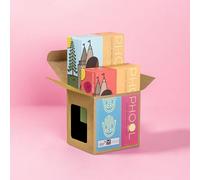 PHOOL LUXURY INCENSE Good Vibes Pack (80 conos de incienso, 2 fragancias: rosa india y cedro blanco)